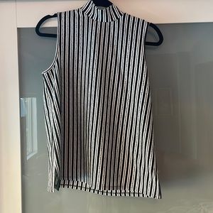 stretchy turtleneck tank
